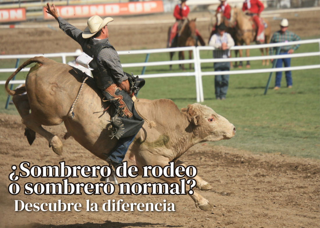 ¿Sombrero de rodeo o sombrero normal? Descubre la diferencia